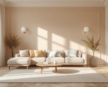 Finitions raffinées qui apportent lumière, profondeur et modernité.