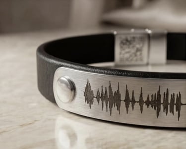 Leather Bracelet Black Color