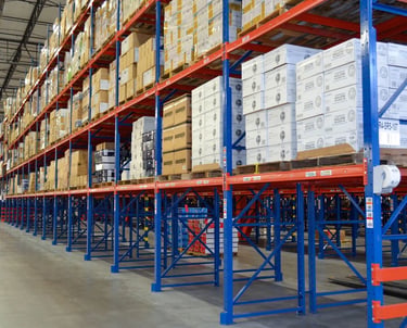 Selective Racking Systems - Distribution Industry - from Equipement Industriel RC