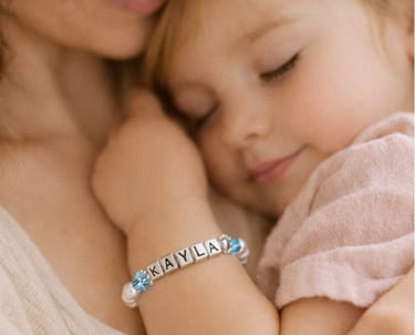 personalised girls bracelets