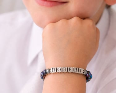 personalised boys bracelets