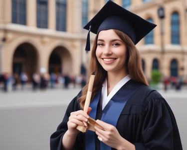 A candid woman speaking passionately at a community meeting with blue, orange, and white banners in the background.