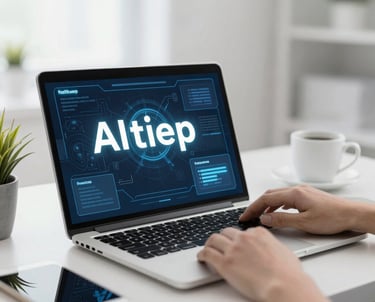 A daring climber gripping a steep rock face with a breathtaking mountain vista behind.