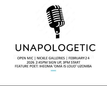Unapologetic: Open Mic Poetry Event 