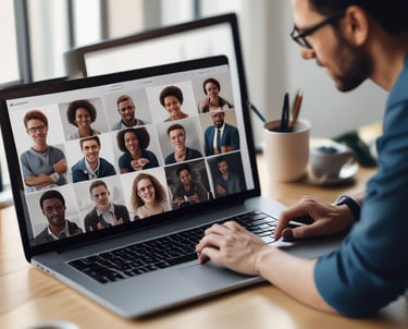 black blue and yellow textile