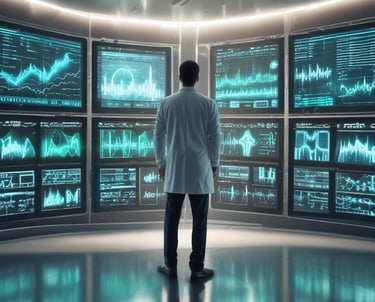 a group of doctors and nurses in white coats and lab coats