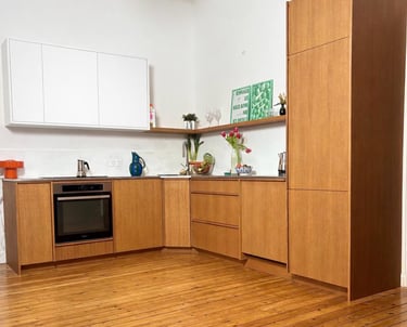 Cuisine sur mesure Bordeaux Aggloméré chêne