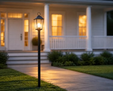 Handyman Services Twin Cities - Installing A Post Light