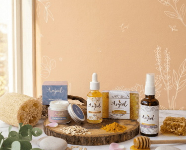 Productos para ritual de cosmetica natural