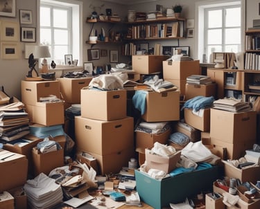 yellow curtained glass building