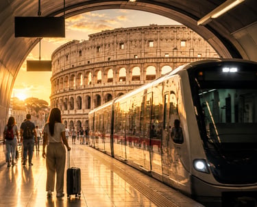 Roma raggiungibile in 30 minuti con la metro dai Castelli Romani