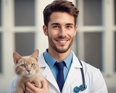 man standing near white wall