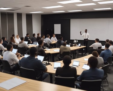 A person meditating outdoors at sunrise, symbolizing personal growth and balance.