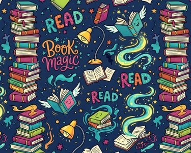 World Book Day Theme | Colorful Magic Book