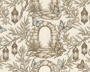 Good Friday Theme | Sacred Garden Good Friday Stone Arch