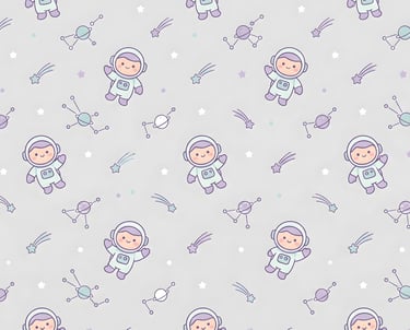 Constellation Theme | Kawaii Space Astronaut