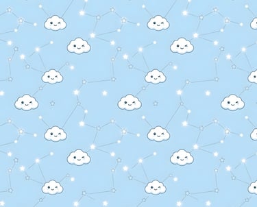 Constellation Theme | Cute Kawaii Cloud