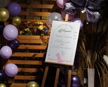 dewan majlis Akikah klang valley