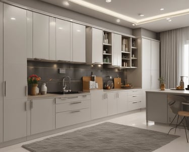interiors for kitchen in Guntur