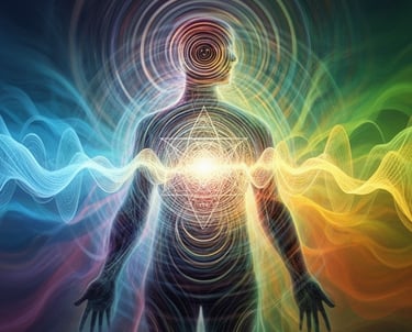 Vibración mecánica recorriendo el sistema celular y desbloqueo somático