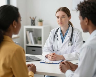 A focused student studying medical textbooks with notes and a laptop.