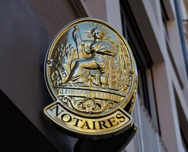 Construction cabinet de notaire