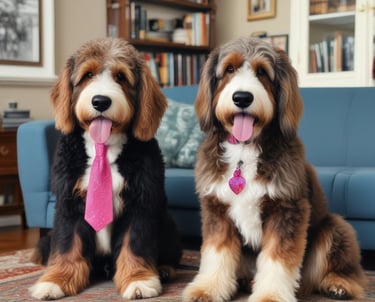 Warm office corner featuring gentle lighting and calming nature artwork.