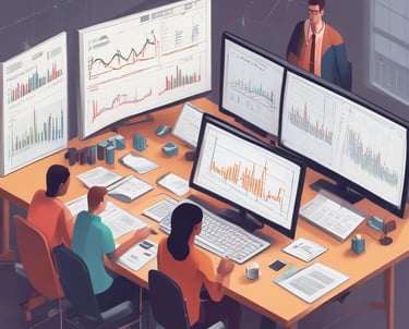 a drawing of a diagram of a network of connected dots