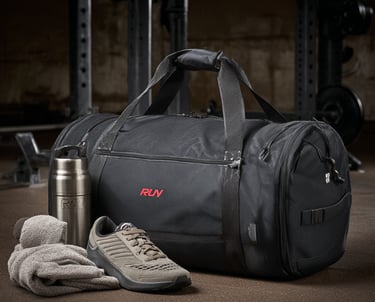 Premium custom gym duffle bag with logo – factory direct OEM