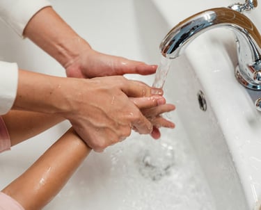 Support worker assisting participant with daily activities