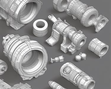 A custom steel fabrication project showcasing intricate designs and precision.