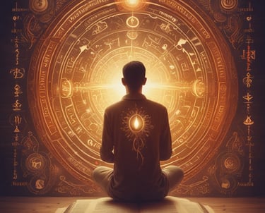 A serene room set up for a hypnosis session with soft lighting and comfortable seating.