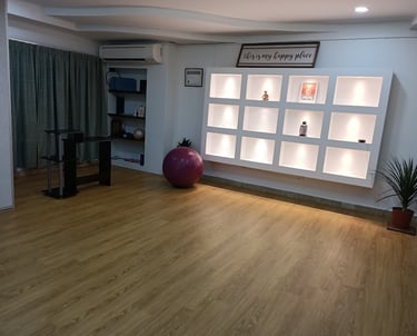 The first Pilates Room studio taking shape with new flooring ahead of its 2021 launch.