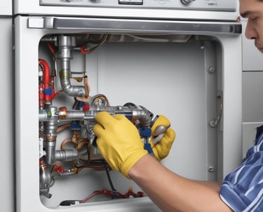 black blue and yellow textile