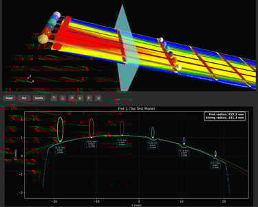FretLab PRO - tap test analyzer