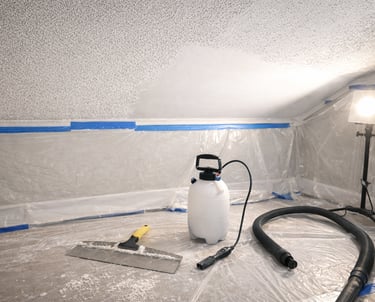 popcorn texture removal in springfield ma