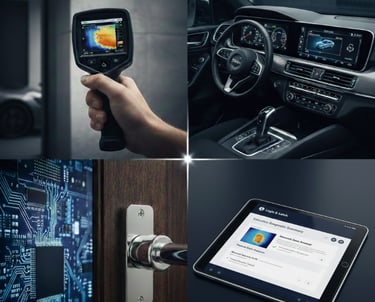 Logic & Latch services in Lakewood Ranch: vehicle tech, smart home, and home watch.