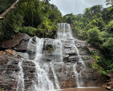 Beautiful waterfalls in Chikmagalur