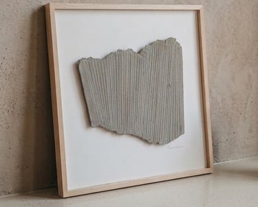 Sedimentazione Grigio Pietra - Officina Cromatica - Lavagna Liguria