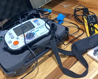 electrical testing equipment EICR Newcastle