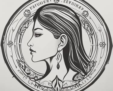 Portrait of a diverse group of professional women smiling and working together in an office.