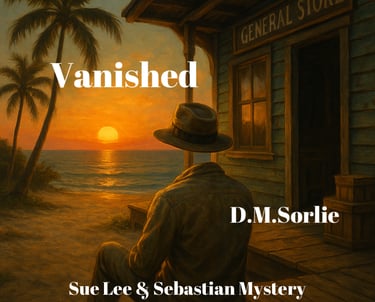 Invisible man watching the sunset.