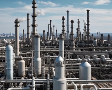 a large boat floating on top of a body of water
