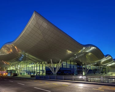 Zágráb reptériépülete BikkesTransfer