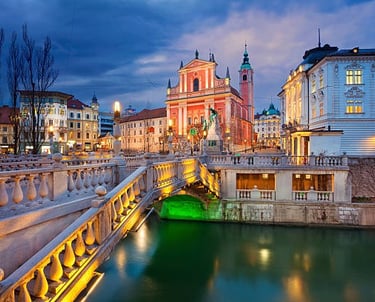 Ljubljana óváros - BikkesTravel