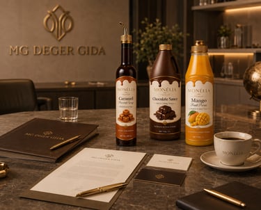 MG DEĞER GIDA A.Ş. owning company behind MONÉLIA premium ingredient brand in Türkiye