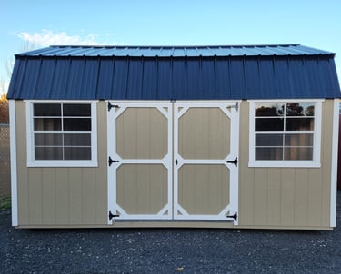 10x16 Lofted Dutch Shed