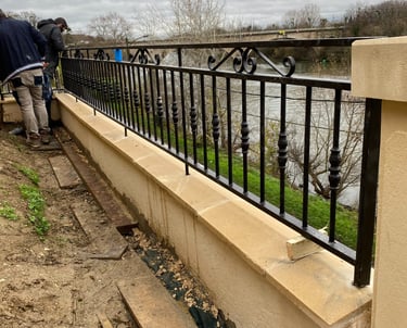 Garde-corps maçonnerie