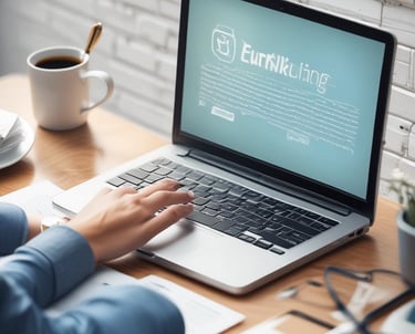 A close-up of hands connecting puzzle pieces symbolizing link-building.