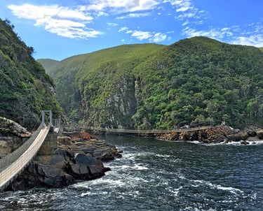 storms river suspension bridge